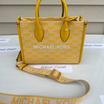 Michael Kors MK Mirella Small Shopper Top Zip Handbag | Crossbody Bag Photo 9