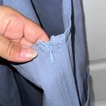 None Blue Overalls with Pockets Photo 4