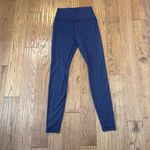 CRZ Yoga  navy double seam high rise full length leggings xs Photo 1