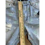 NWT Saint Morta Denim Jean Shorts Size 34 Floral Distressed Cotton Boho Hippie Blue Photo 15
