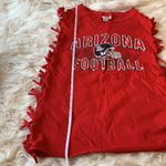 University of Arizona Football Custom Fringe and Rhinestoned Tee Shirt Size L Size L Photo 5