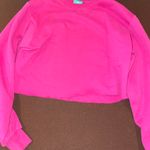 Champion Pink Cropped Crew Neck Photo 0