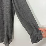 Theory  Orvinio Pinedale Wool Blend Blouse Size Large Photo 5