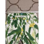 J. McLaughlin  Lexi Green Queen Palm floral print skinny jeans, size 10 Photo 7