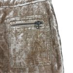 Free People Dust to Dust Crushed Velvet Skirt in Creamy Tan Photo 3