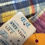 Liz Sport Plaid Shorts Vintage Dead Stock Country Club Golf Size Large New! Photo 9