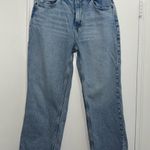 Zara women strait leg jeans size 10 blue Photo 0