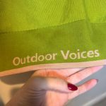 Outdoor Voices  Lime Green athletic Top Photo 1
