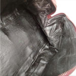 CELINE Red Canvas Boston Bag - Rehab Corner Wear Photo 7