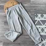 TNA cozy fleece light‎ gray sweatpants Photo 0