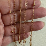 5PC Gold Tone Bracelet Set Photo 0