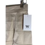 NWT Worth Almond Butter Beige Stretch Cotton Pencil Bandage Skirt Size 6 Tan Photo 1