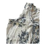 Soft Surroundings  blue floral ribbon tie front romantic tank top Size Medium Photo 5