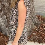 She + Sky Black Floral Playsuit Romper Size L Photo 8