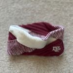 Texas A&M Knit Headband – Maroon/White Red Photo 1