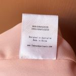 Fame and Partners The Celio women’s pink ruffle wide leg jumpsuit size 0 XXS Photo 10