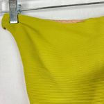 J.Crew NWT  Ribbed High-Rise Cheeky Bikini Bottom Green Size XXS NEW Photo 8