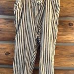 J.Crew  Striped Linen Cotton Blend Drawstring Pant Photo 1