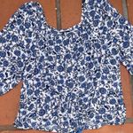 Angels forever young floral blouse Size XL Photo 2