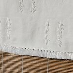 Derek Lam  10 Crosby white Blouse top size 4 Fringe Photo 2