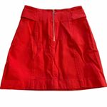 Intermix Abigail mini skirt size 0 NWT! MSRP $225 Photo 6