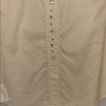 MADAME BRAND CREME COLORED EMBELLISHMENT ALL OVER LONG SLEEVE BUTTON DOWN Size undefined Photo 3