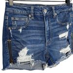American Eagle  Women’s Super Stretch Hi-Rise Shortie Shorts Size 6 Photo 1