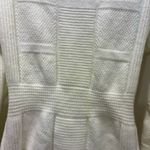 Area Stars Off White Open Back Knit Dress Size Large $175 Photo 4