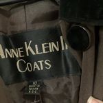 Anne Klein FINAL MARKDOWN velvet collar trench coat 10 Photo 3