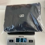 Loft EUC ‎ women’s navy sheer dotted back long sleeve scoop neck blouse sweater M Photo 5