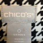  Dress Women's Size Small Houndstooth‎ Ponte Tunic Knit Chicos 0 Photo 2