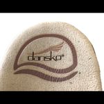 Dansko Womens Slip On Sandal Brown Tan EU 40 Sapphire 9.5 Lasercut Minimalistic Photo 5