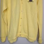 Vintage Etonic 1980 Lake Placid Winter Olympics Yellow Cardigan Size XL Photo 3