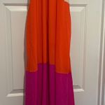 Almost Pink Backless Pink Maxi Dress Photo 0