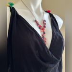 Tassel Multi Color & Beads Trim Cami Top & Shorts Bikini Cover Up NWT SZ M Photo 2