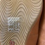 Ecco  Leather Ballet Flats 39 Brown Comfort Classic Round Toe Shoes Photo 7