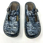 Alegria Donna Lucky Horse Leather Slip On Mules 5-5.5 EUR 35 Photo 0