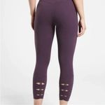 Athleta Salutation Stash Pocket II Cinch 7/8 Tight Deep Purple 599729 Women's XL Photo 1