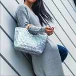 Mother Earth woven handbag with smaller bag Photo 1