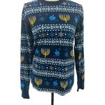 Hanna Andersson Hanukkah Women's Long John Top Small Sleep Shirt Photo 0