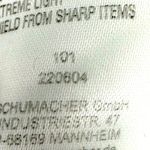 Schumacher | DESIGNER | Small | Draped Neck Asymmetrical 3/4 Sleeve Sheath Dress Black Photo 6