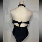 Black Halter Cutout Swimsuit One piece swimsuit Photo 1