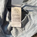 J.Crew NWT! Poplin Flutter Sleeve Baby Blue Blouse Photo 4