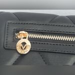 VALENTINO ORLANDI ITALY Black Quilted CROSSBODY SHOULDER BAG CLUTCH NEW Photo 7