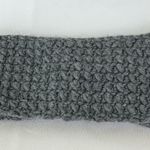 HEADBAND w/ bow HANDMADE Gray Photo 1