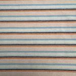 Levi's Striped Ribbed Scoop Neck T Shirt Women L Light Pink Blue Orange Y2K Photo 7