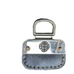 Small Black Acetate Handbag Adjustable Strap Zippered Inside/ Snap Front Pocket Photo 11