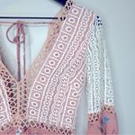 Hello Molly  Floral Crochet Dress Size 8 or US 4 Photo 4