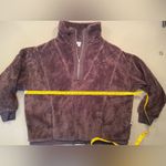 Joy Lab Women’s High Pile, Half Zip Fleece pull over, black, size‎ Medium Photo 3