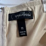 Speechless  Strapless Lace Beaded Empire Waist Chiffon Prom Dress Gown Size 11 Photo 5